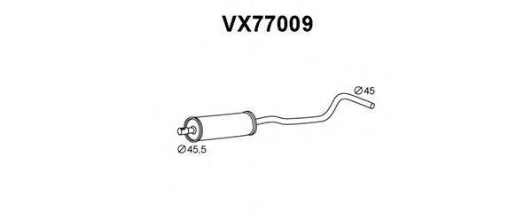 VENEPORTE VX77009 Предглушитель выхлопных газов
