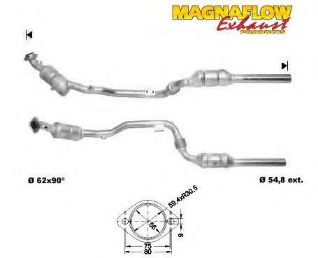 MAGNAFLOW 75013 Катализатор