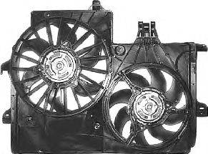 Вентилятор, охлаждение двигателя VAN WEZEL 3781749