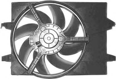 Вентилятор, охлаждение двигателя VAN WEZEL 1810746