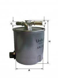 UNIFLUX FILTERS XN333 Топливный фильтр