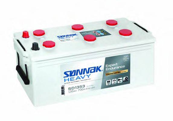 Стартерная аккумуляторная батарея; Стартерная аккумуляторная батарея SONNAK SD1353