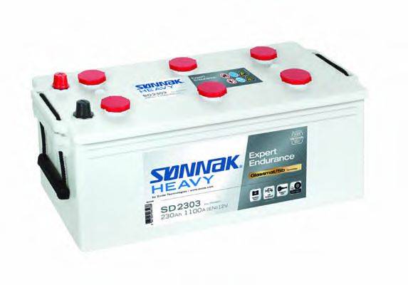 Стартерная аккумуляторная батарея; Стартерная аккумуляторная батарея SONNAK SD2303