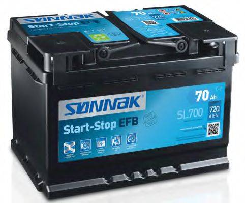 SONNAK SL700 Стартерная аккумуляторная батарея; Стартерная аккумуляторная батарея