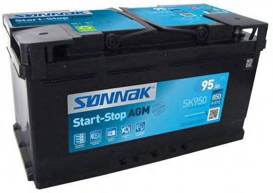 Стартерная аккумуляторная батарея; Стартерная аккумуляторная батарея SONNAK SK950