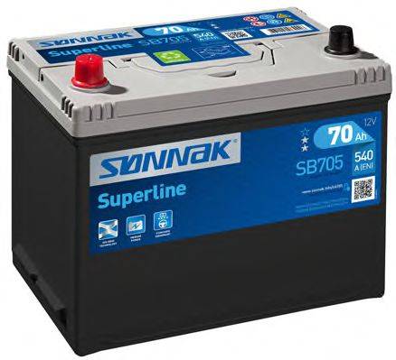 Стартерная аккумуляторная батарея; Стартерная аккумуляторная батарея SONNAK SB705
