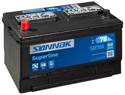 SONNAK SB788 Стартерная аккумуляторная батарея; Стартерная аккумуляторная батарея