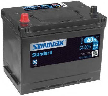 Стартерная аккумуляторная батарея; Стартерная аккумуляторная батарея SONNAK SC605