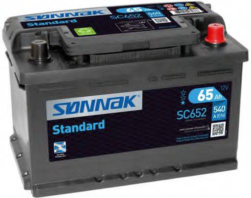 SONNAK SC652 Стартерная аккумуляторная батарея; Стартерная аккумуляторная батарея