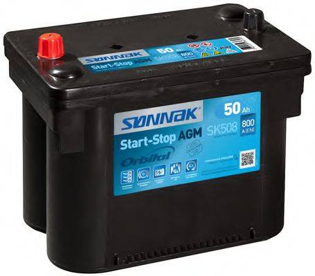 SONNAK SK508 Стартерная аккумуляторная батарея; Стартерная аккумуляторная батарея
