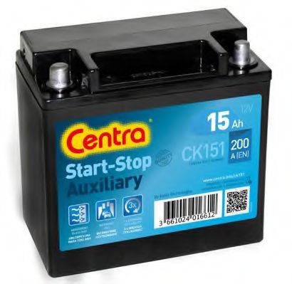 Стартерная аккумуляторная батарея; Стартерная аккумуляторная батарея CENTRA CK151