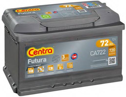 Стартерная аккумуляторная батарея; Стартерная аккумуляторная батарея CENTRA CA722