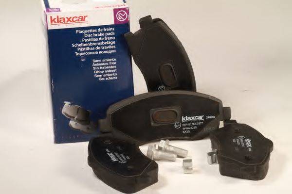 KLAXCAR FRANCE 24106Z Комплект тормозных колодок, дисковый тормоз
