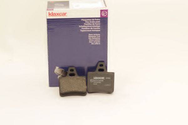 KLAXCAR FRANCE 24192Z Комплект тормозных колодок, дисковый тормоз