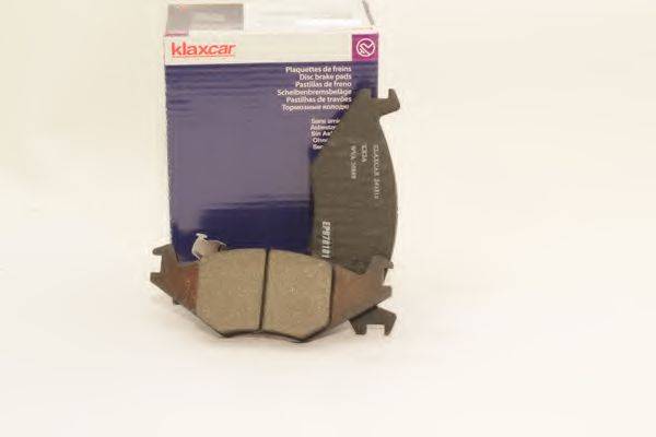 KLAXCAR FRANCE 24331Z Комплект тормозных колодок, дисковый тормоз