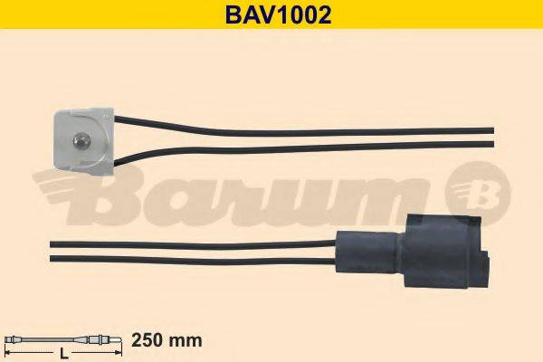 Сигнализатор, износ тормозных колодок BARUM BAV1002