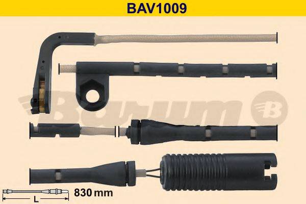 Сигнализатор, износ тормозных колодок BARUM BAV1009