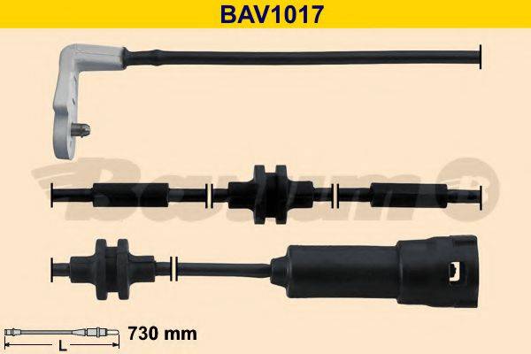 BARUM BAV1017 Сигнализатор, износ тормозных колодок