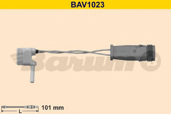 BARUM BAV1023 Сигнализатор, износ тормозных колодок