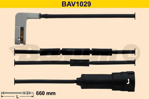 BARUM BAV1029 Сигнализатор, износ тормозных колодок