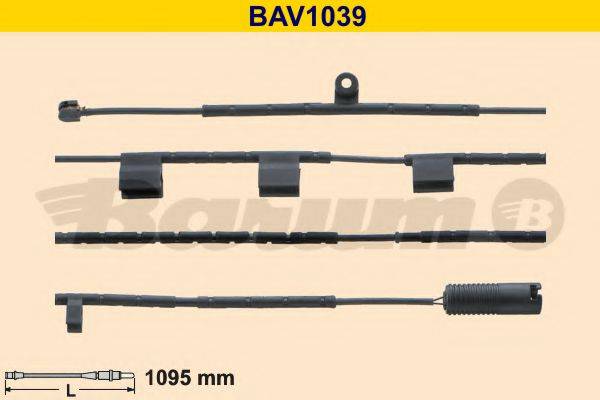 BARUM BAV1039 Сигнализатор, износ тормозных колодок