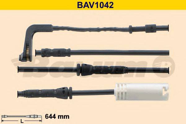 BARUM BAV1042 Сигнализатор, износ тормозных колодок