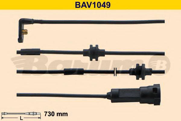 BARUM BAV1049 Сигнализатор, износ тормозных колодок