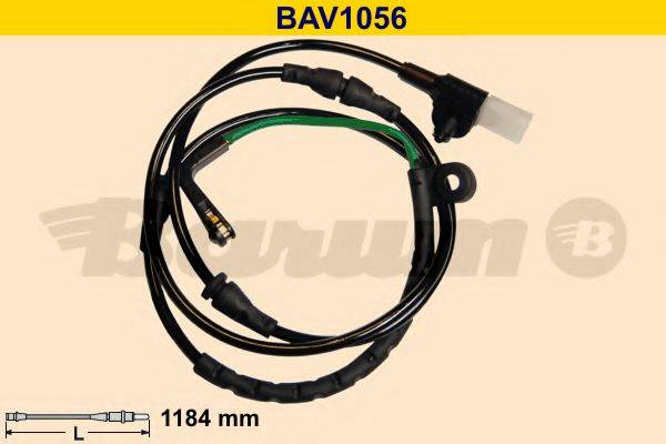 Сигнализатор, износ тормозных колодок BARUM BAV1056