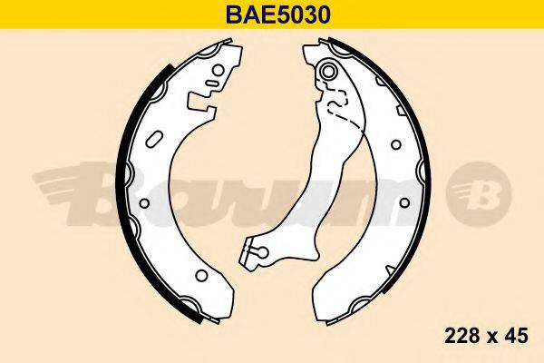 BARUM BAE5030 Комплект тормозных колодок