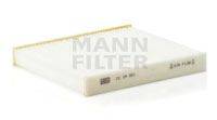 MANN-FILTER CU16001 Фильтр, воздух во внутренном пространстве