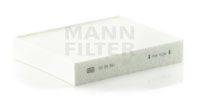 MANN-FILTER CU25001 Фильтр, воздух во внутренном пространстве