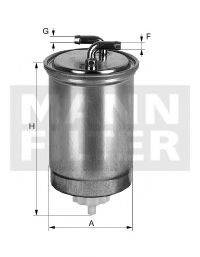 Топливный фильтр MANN-FILTER WK 853/15