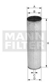Фильтр добавочного воздуха MANN-FILTER CF 1550