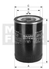 Топливный фильтр MANN-FILTER WK 929