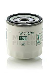 MANN-FILTER W71243 Масляный фильтр