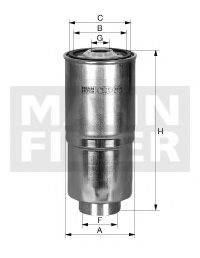 Топливный фильтр MANN-FILTER WK 920/1
