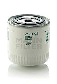 MANN-FILTER W92021 Масляный фильтр; Фильтр, Гидравлическая система привода рабочего оборудования