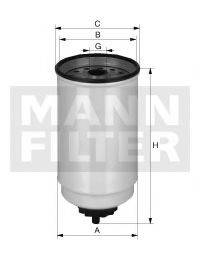 MANN-FILTER WK10017X Топливный фильтр