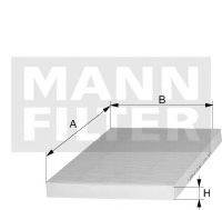 MANN-FILTER FP2620 Фильтр, воздух во внутренном пространстве