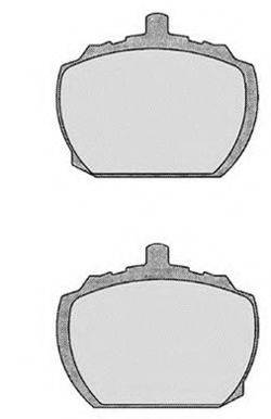Комплект тормозных колодок, дисковый тормоз RAICAM RA.0137.0