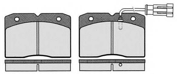 Комплект тормозных колодок, дисковый тормоз RAICAM RA.0339.4