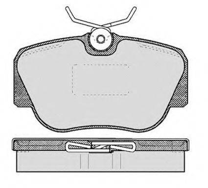 Комплект тормозных колодок, дисковый тормоз RAICAM RA.0402.0