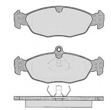 Комплект тормозных колодок, дисковый тормоз RAICAM RA.0427.0