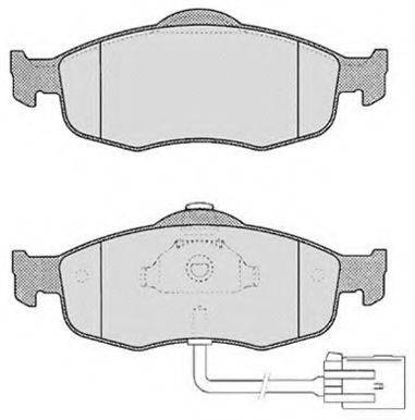 Комплект тормозных колодок, дисковый тормоз RAICAM RA.0449.0