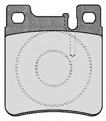 Комплект тормозных колодок, дисковый тормоз RAICAM RA.0513.0