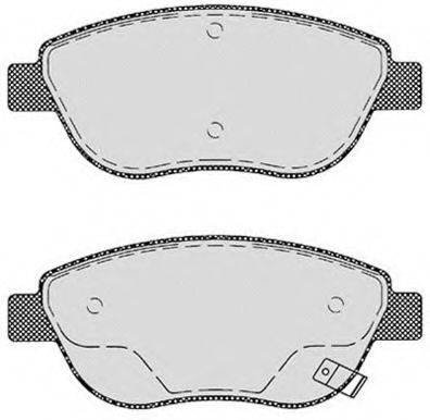 Комплект тормозных колодок, дисковый тормоз RAICAM RA.0761.3