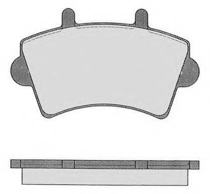 Комплект тормозных колодок, дисковый тормоз RAICAM RA.0783.0