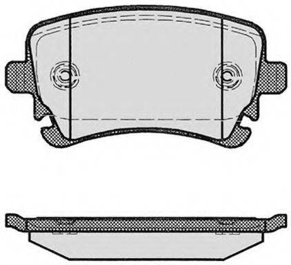 RAICAM RA08191 Комплект тормозных колодок, дисковый тормоз