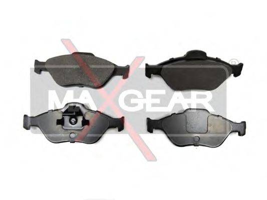 Комплект тормозных колодок, дисковый тормоз MAXGEAR 19-0619