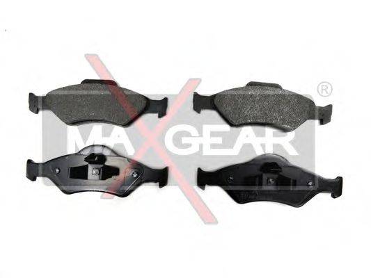 Комплект тормозных колодок, дисковый тормоз MAXGEAR 19-0622